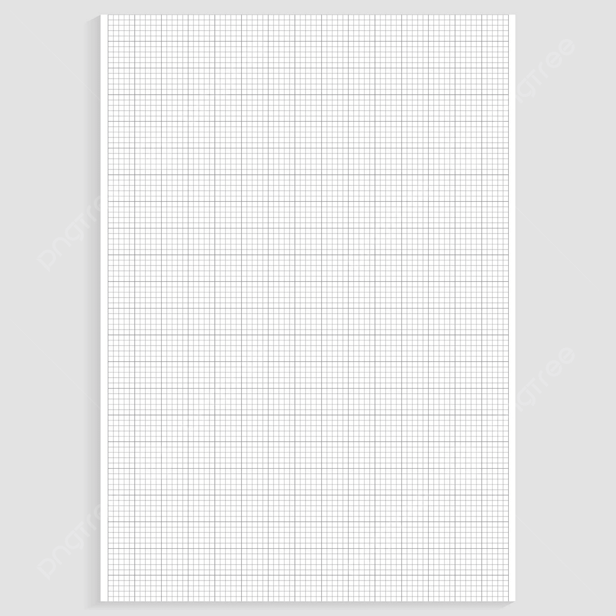 Realistic A4 Grid Paper With Color Graph And Geometric Pattern Vector Presentation Page Pattern PNG And Vector With Transparent Background For Free Download
