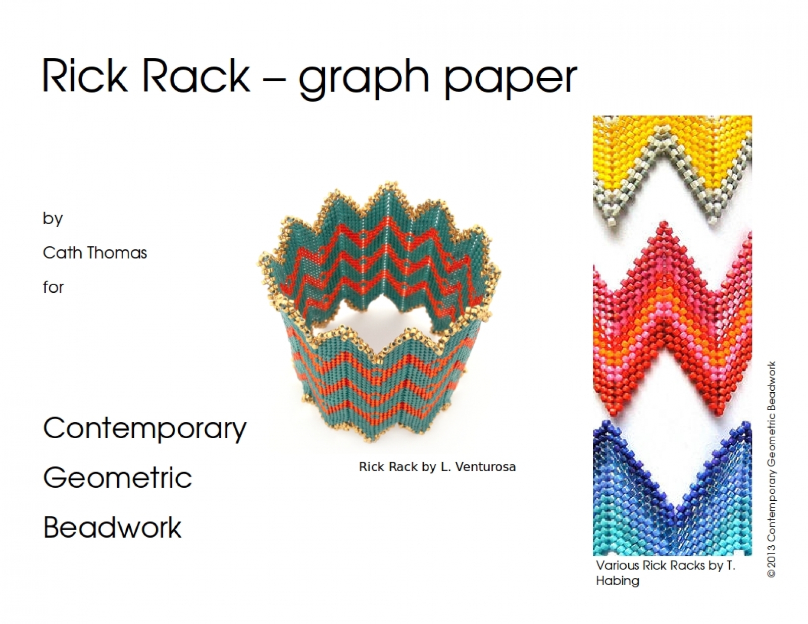 Rick Rack Graph Paper And Instructions Cath Thomas Designs SamohtaC