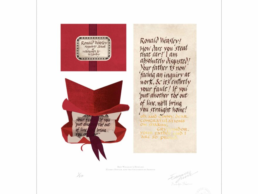 Ron Weasley s Howler MinaLima