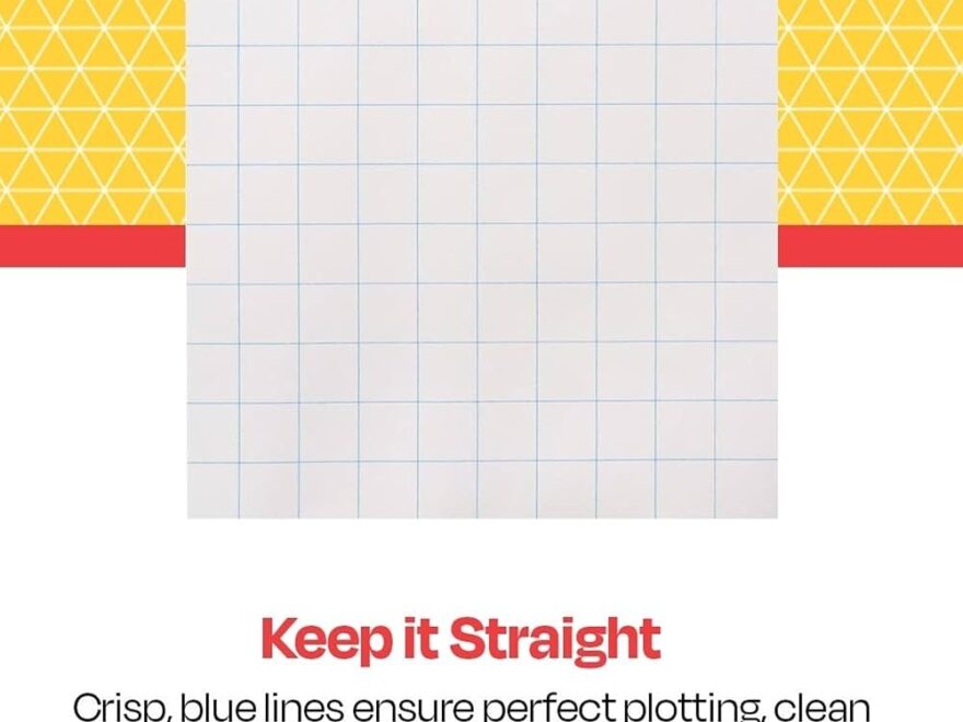 School Smart Graph Paper 15 Lbs 10 X 10 Inches White 500 Sheets Amazon ca Office Products