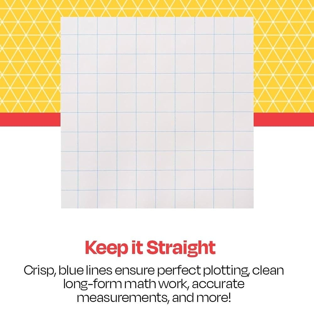 School Smart Graph Paper 15 Lbs 10 X 10 Inches White 500 Sheets Amazon ca Office Products