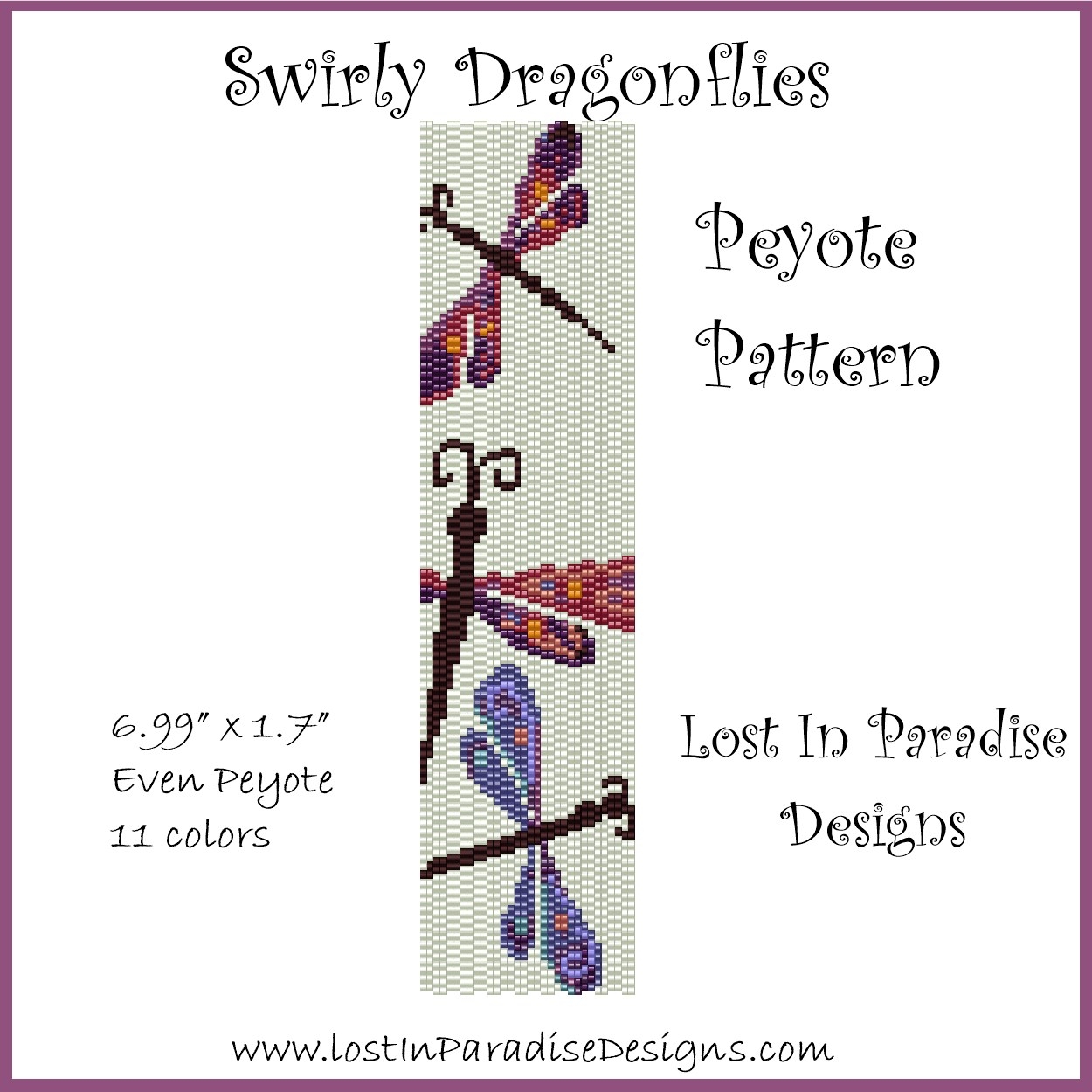 Seed Bead Graph Lost In Paradise Designs