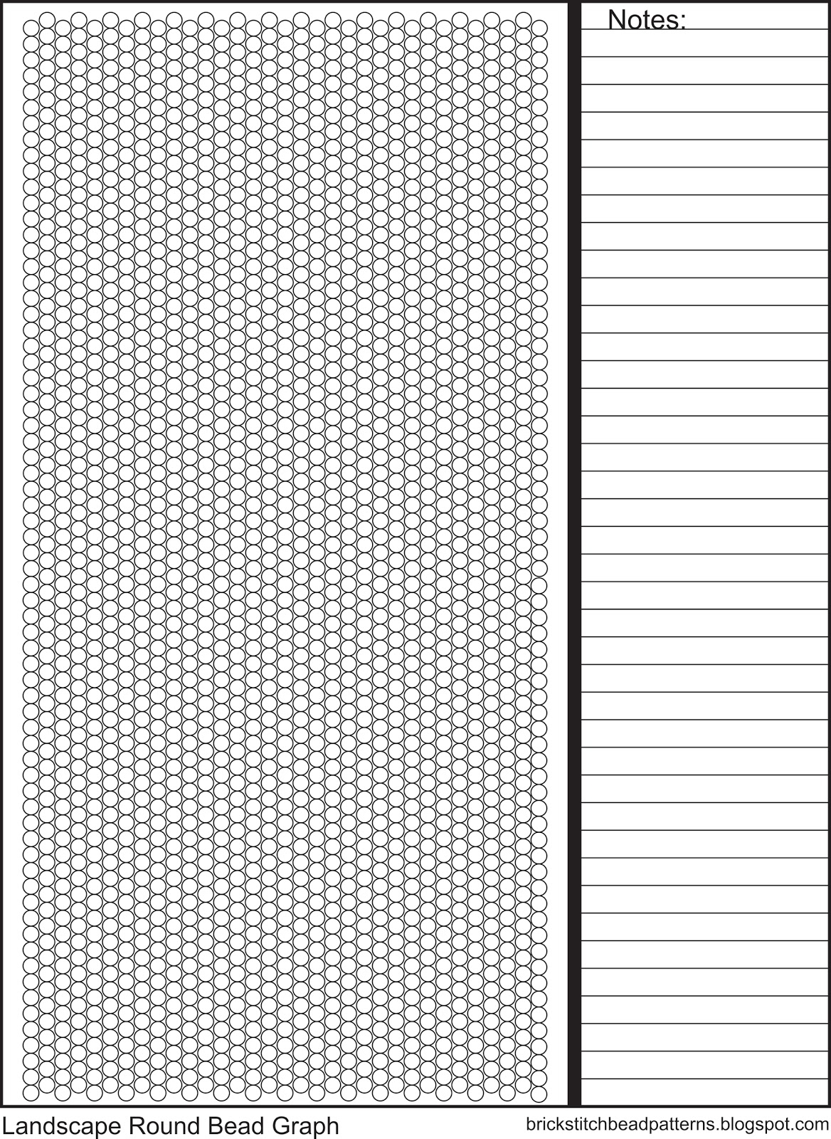 Seed Bead Graph Paper Seed Bead Graph Paper