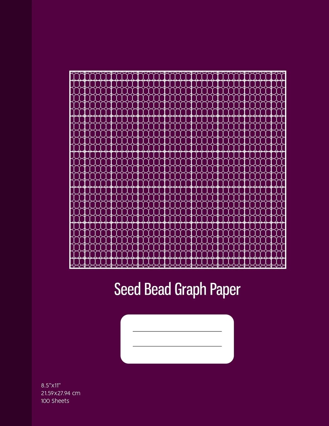 Beading Graph Paper Purple