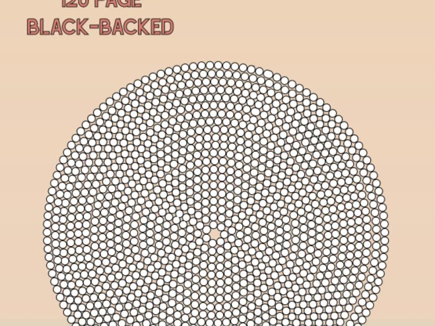 Seed Bead Graph Paper Medallion Pattern Large Print 120 Page Diana Amazon Books