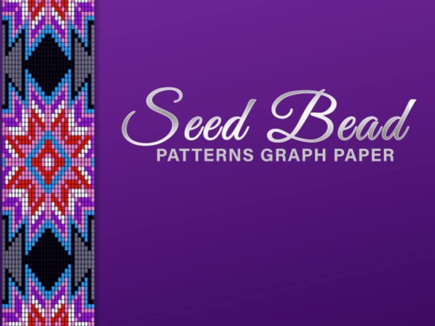 Seed Bead Patterns Graph Paper Multiple Seed Bead Graph Paper For Your Loom Beading Project Square Loom Peyote 2 Drop Peyote Right Angle Perfect Book For Beginners Professionals Beading