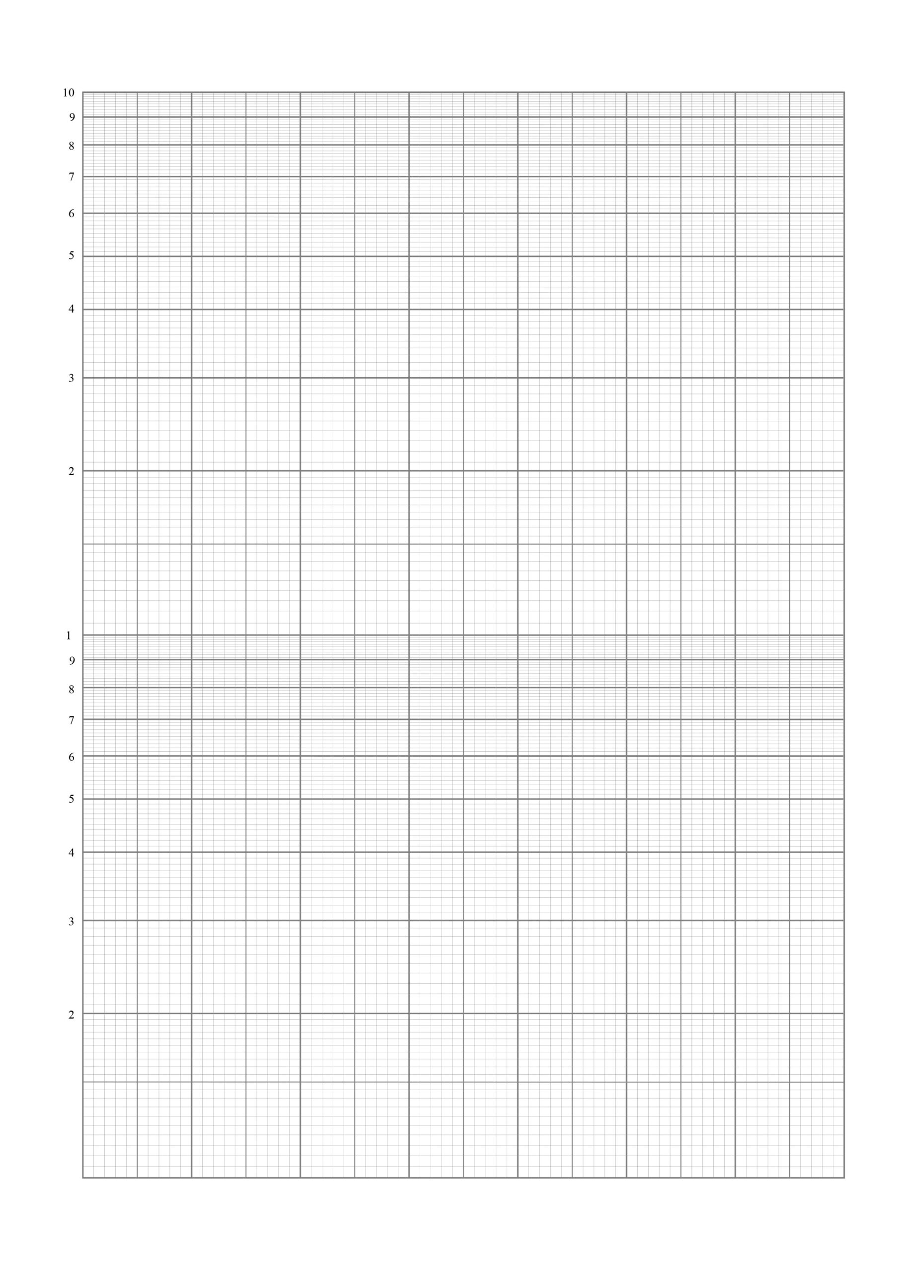 Semi log Graph Paper PDF Graph Paper Page