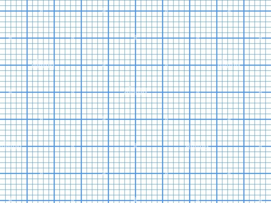 Sheet Of Graph Paper With Grid Millimeter Paper Texture Geometric Pattern Blue Lined Blank For Drawing Studying Technical Engineering Or Scale Stock Vector Image Art Alamy