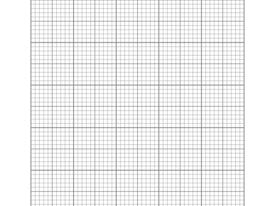 Sheet Of Graph Paper With Grid Millimeter Vector Image