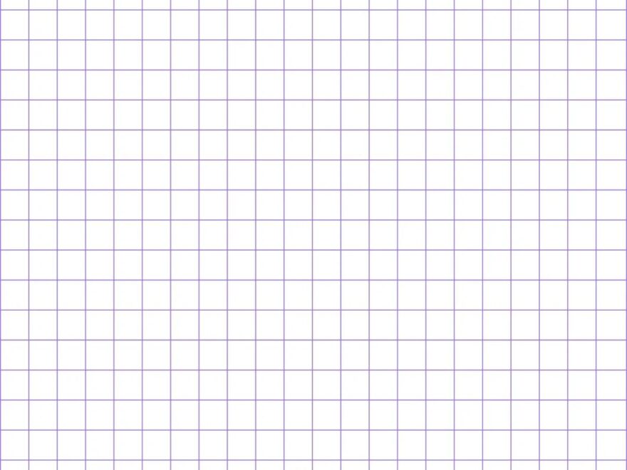 Simple Lined Grid Paper 15 Pages Math Digital Printable Etsy