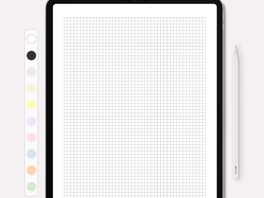 Small Grid Paper Notability Etsy