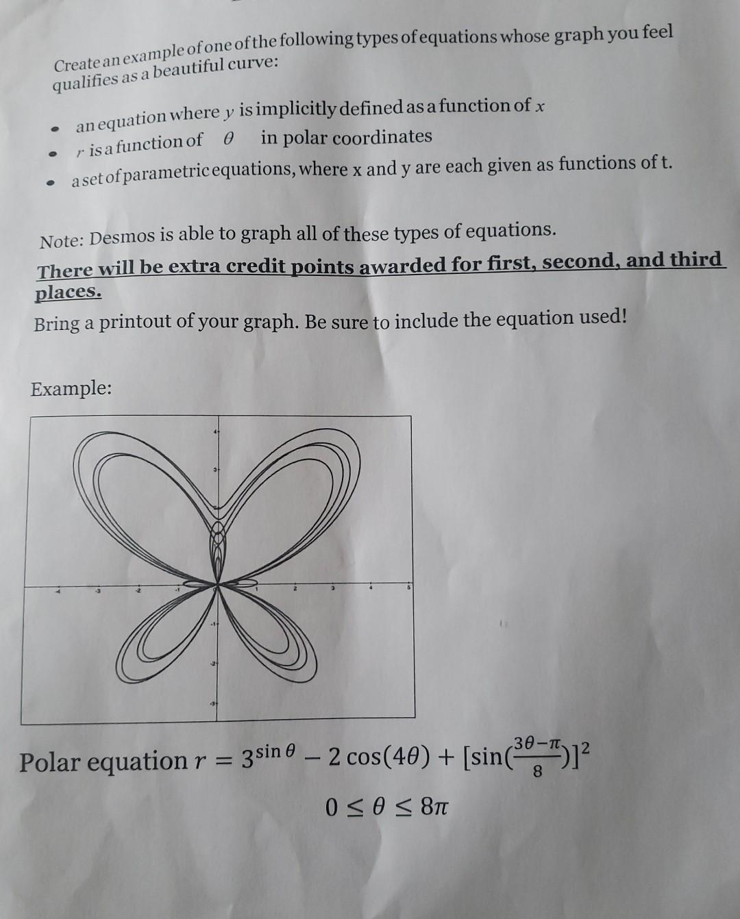 Solved Create An Example Of One Of The Following Types Of Chegg