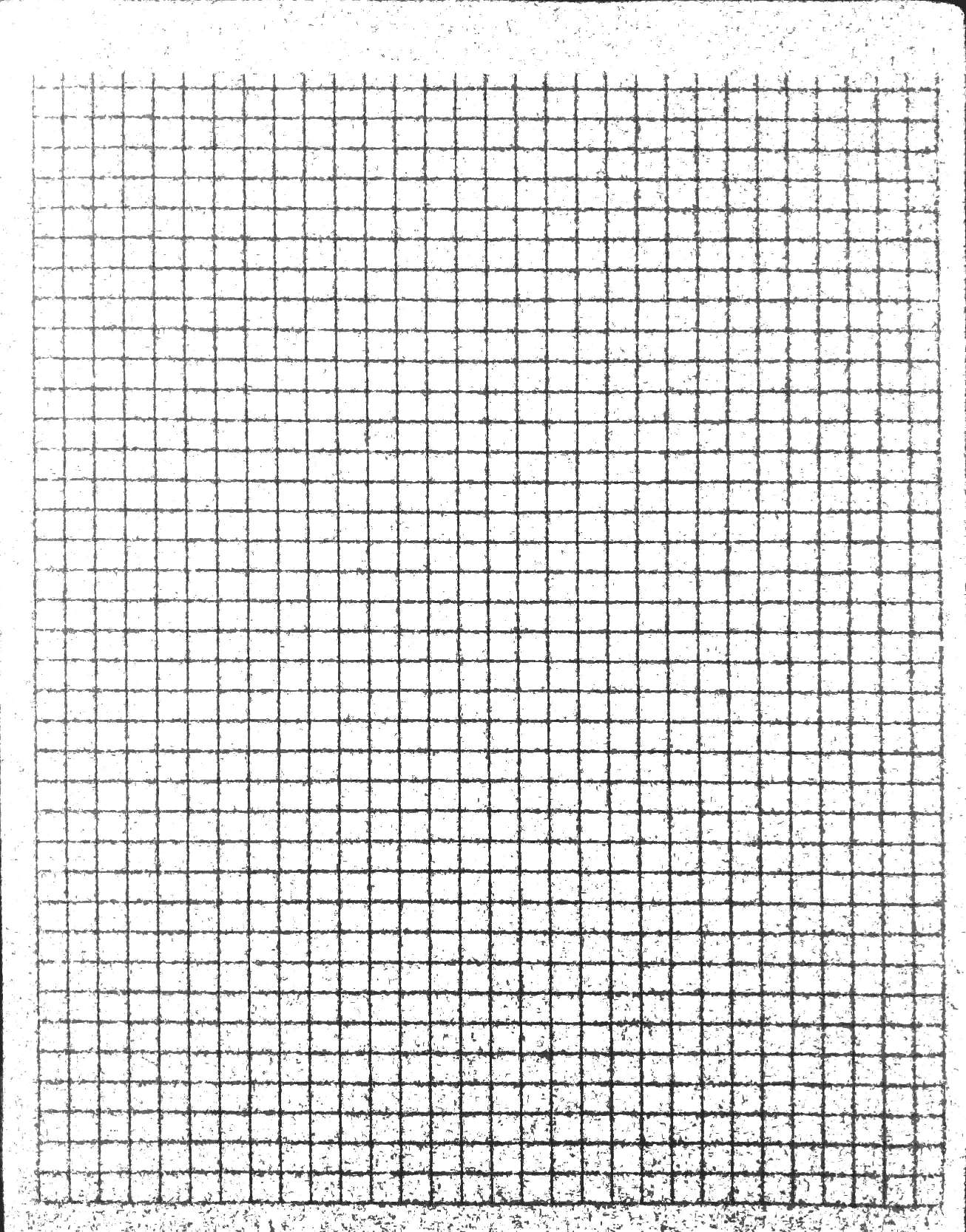 One-Third Inch Graph Paper