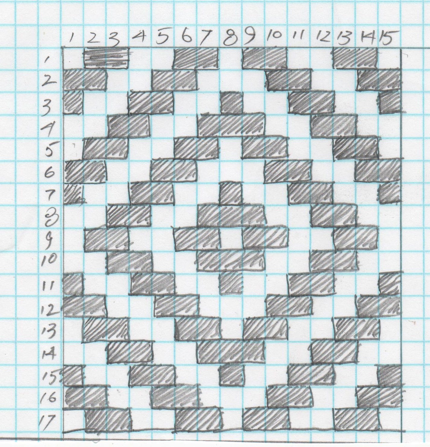Graph Paper Designs Confusing