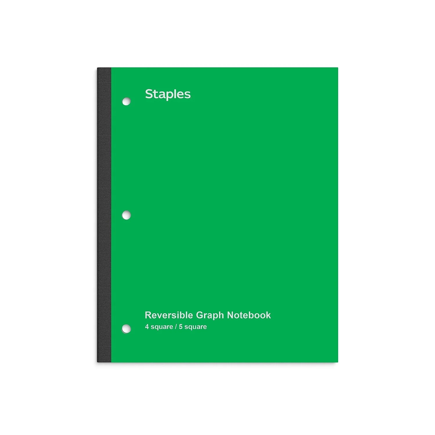Staples Wireless 1 Subject Notebook 8 5 X 11 Graph Ruled 80 Sheets Green 3 Pack ST58384CVS Walmart