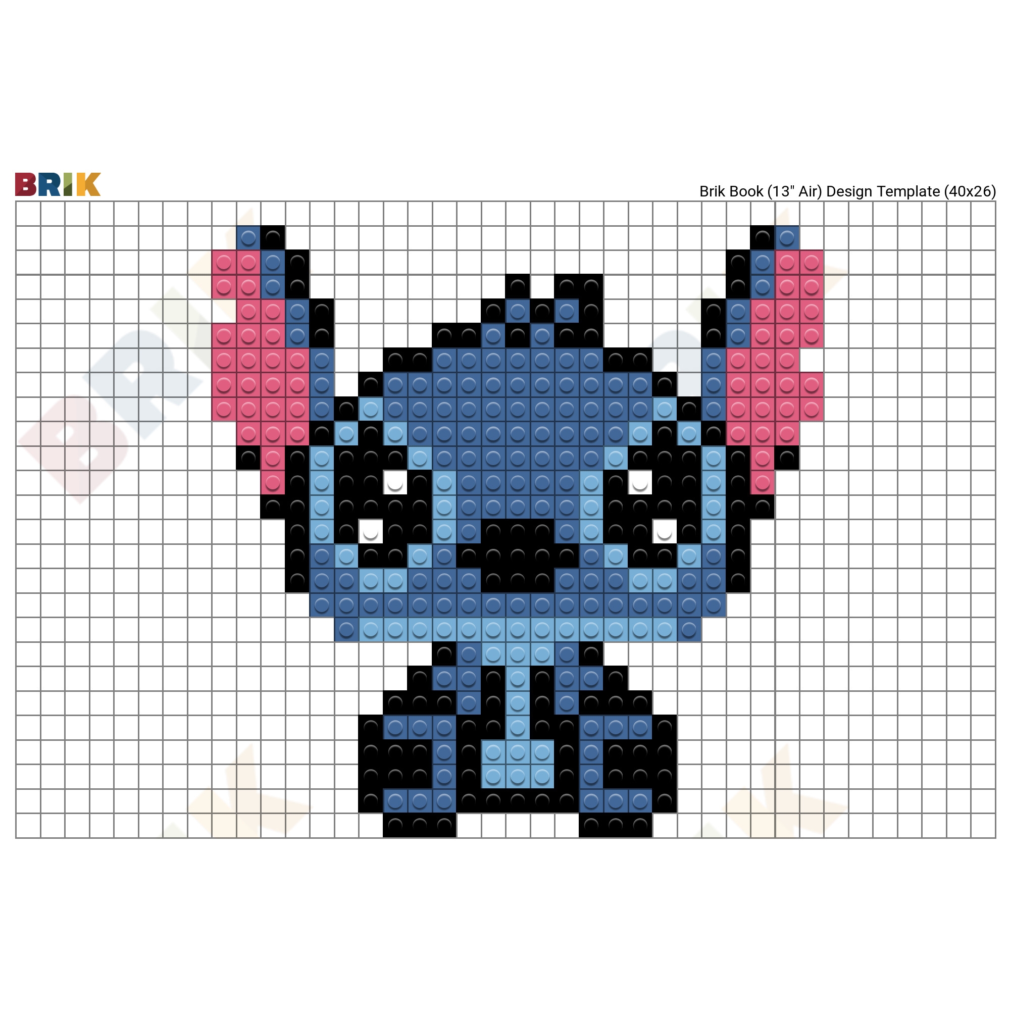 Pixel Art Graph Paper Cute
