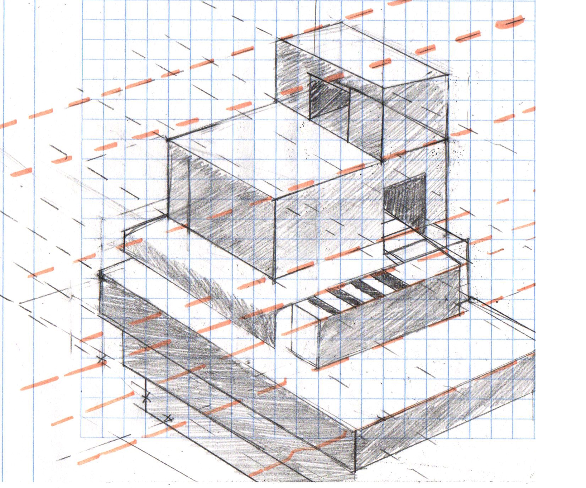 Graph Drawing Method On Real Paper