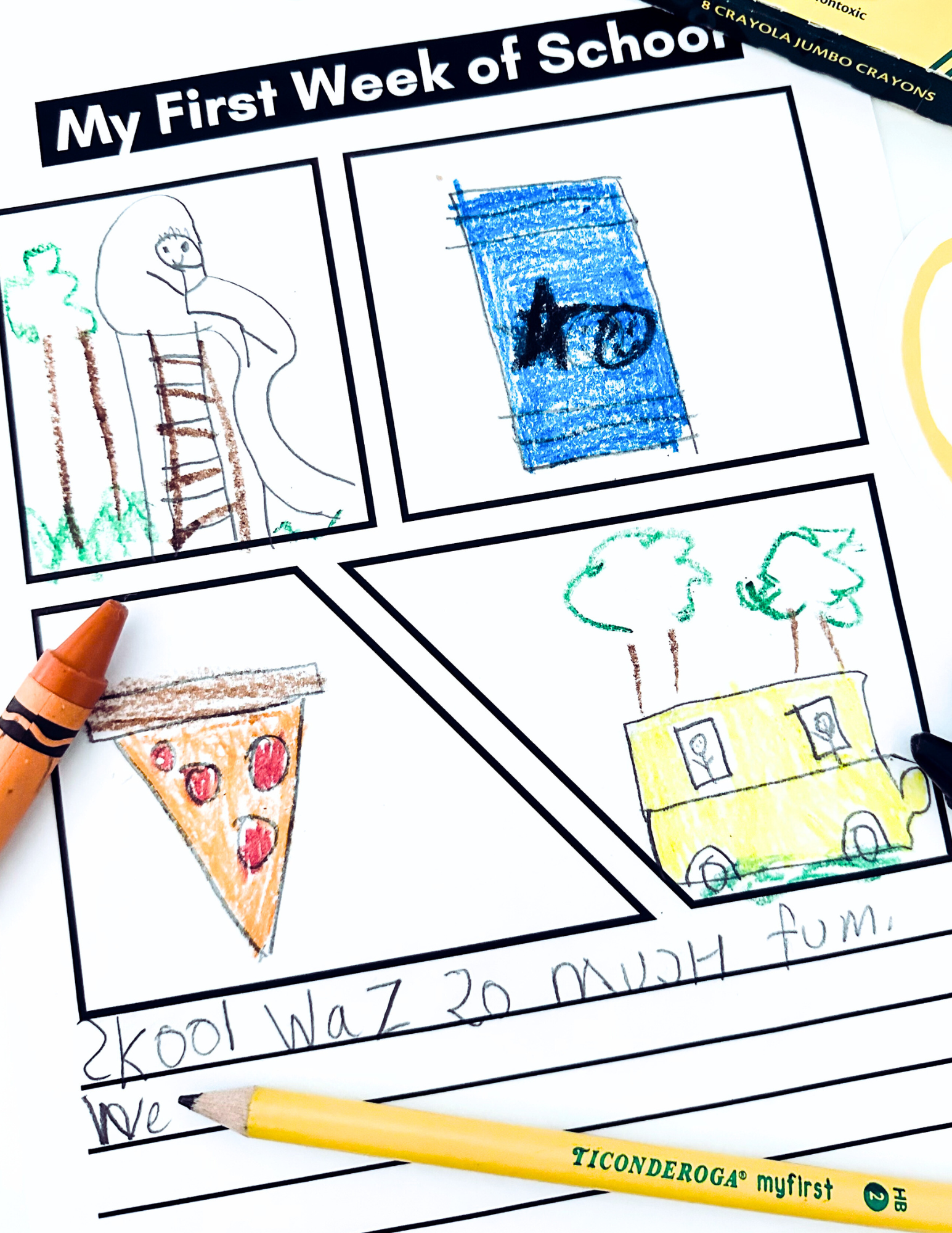 The First Day Of 1st Grade The Brown Bag Teacher