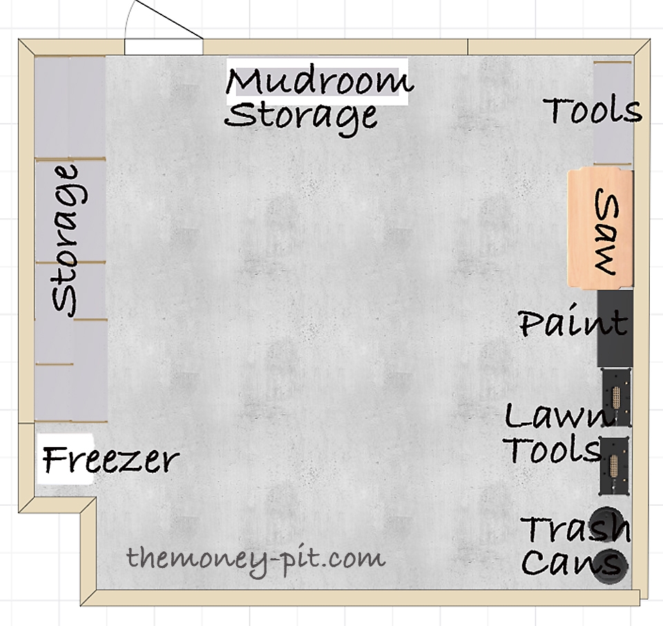 The Garage Makeover Get With The Plan The Kim Six Fix