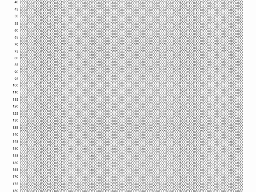 Three Drop Peyote Stitch Graph Paper Size 11 Seed Beads Download Printable PDF Templateroller