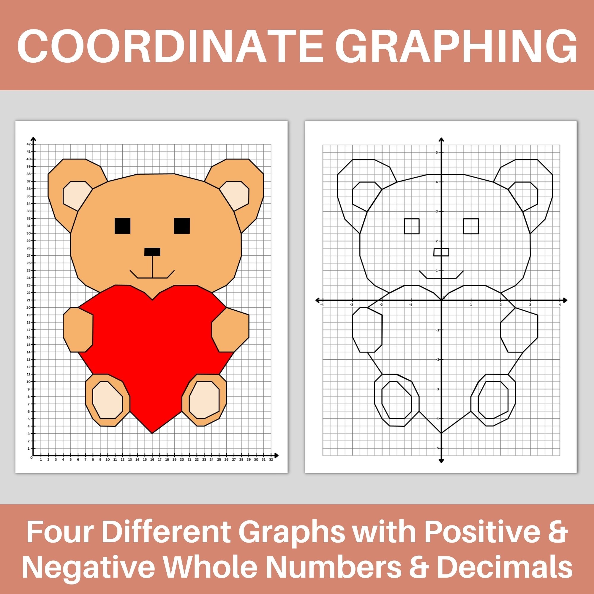 Animals Graphing Ordered Pairs Worksheet Animals Graphing Ordered Pairs Worksheet