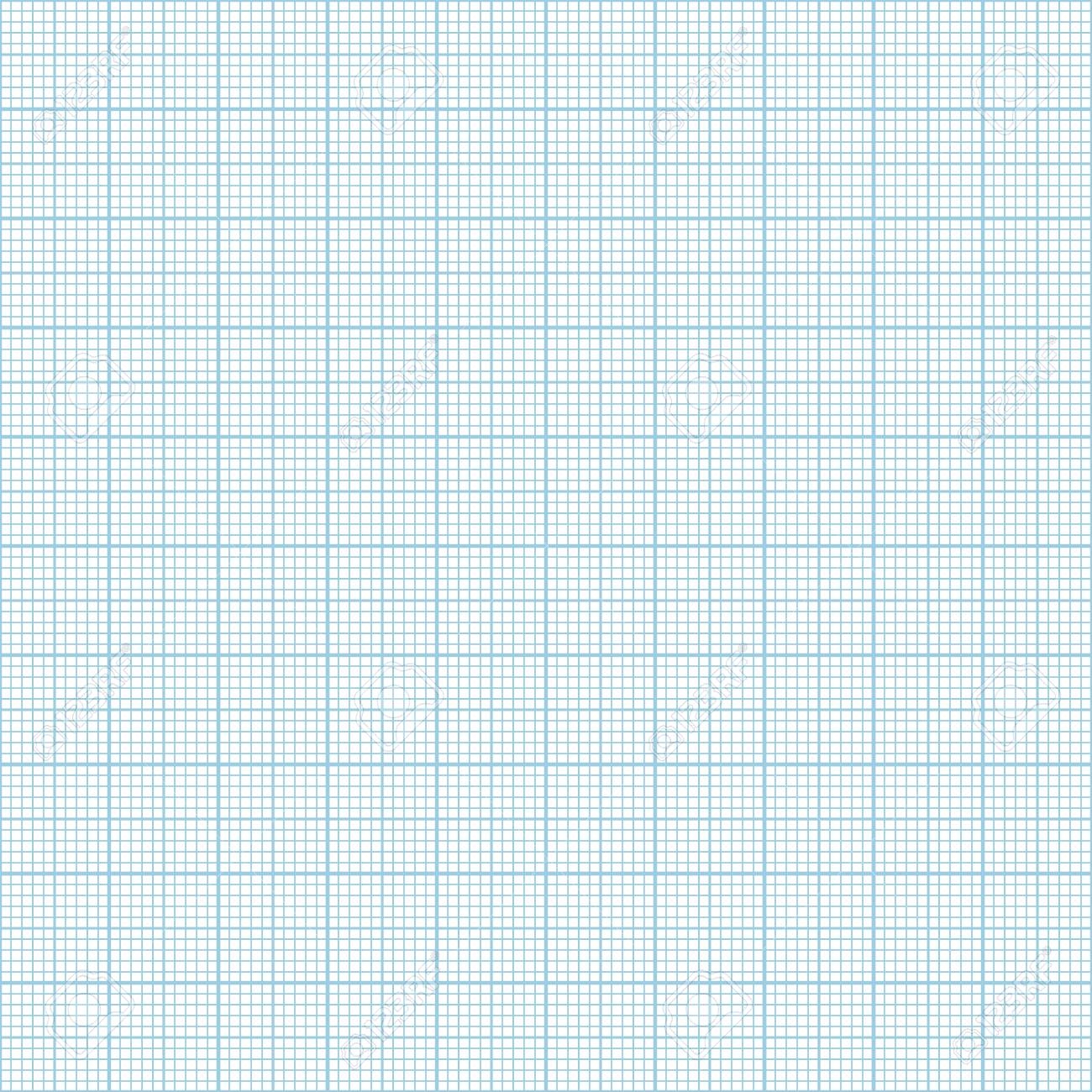 Vector Blue Metric Graph Paper Seamless Pattern 1mm Grid Accented Every Centimeter Royalty Free SVG Cliparts Vectors And Stock Illustration Image 80488987 