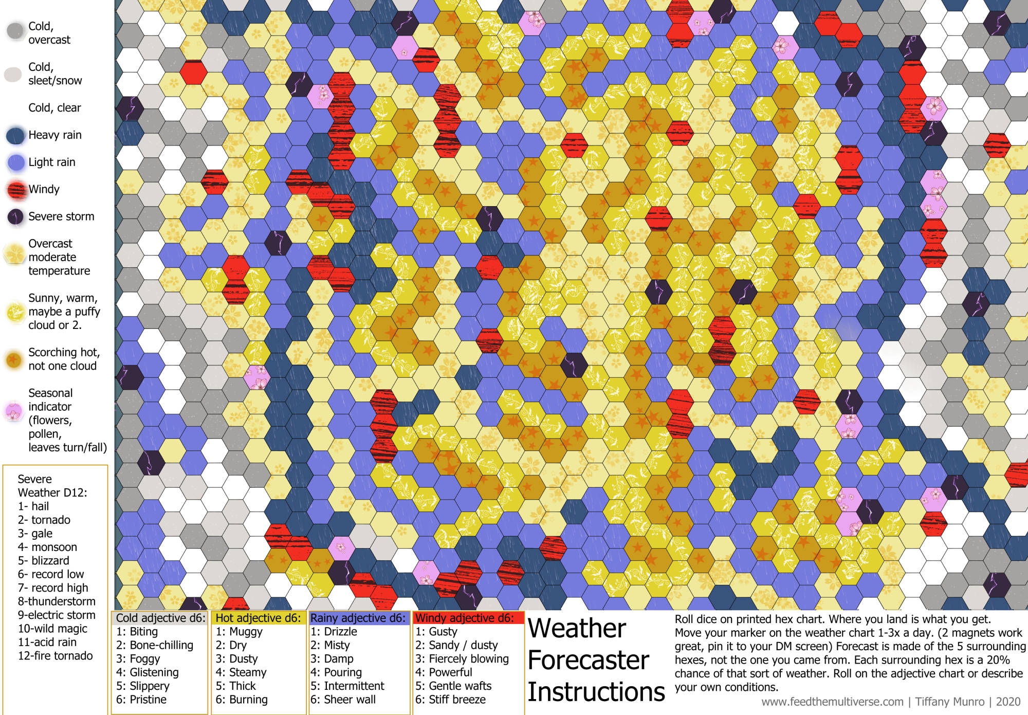 Hex Graph Paper Generator
