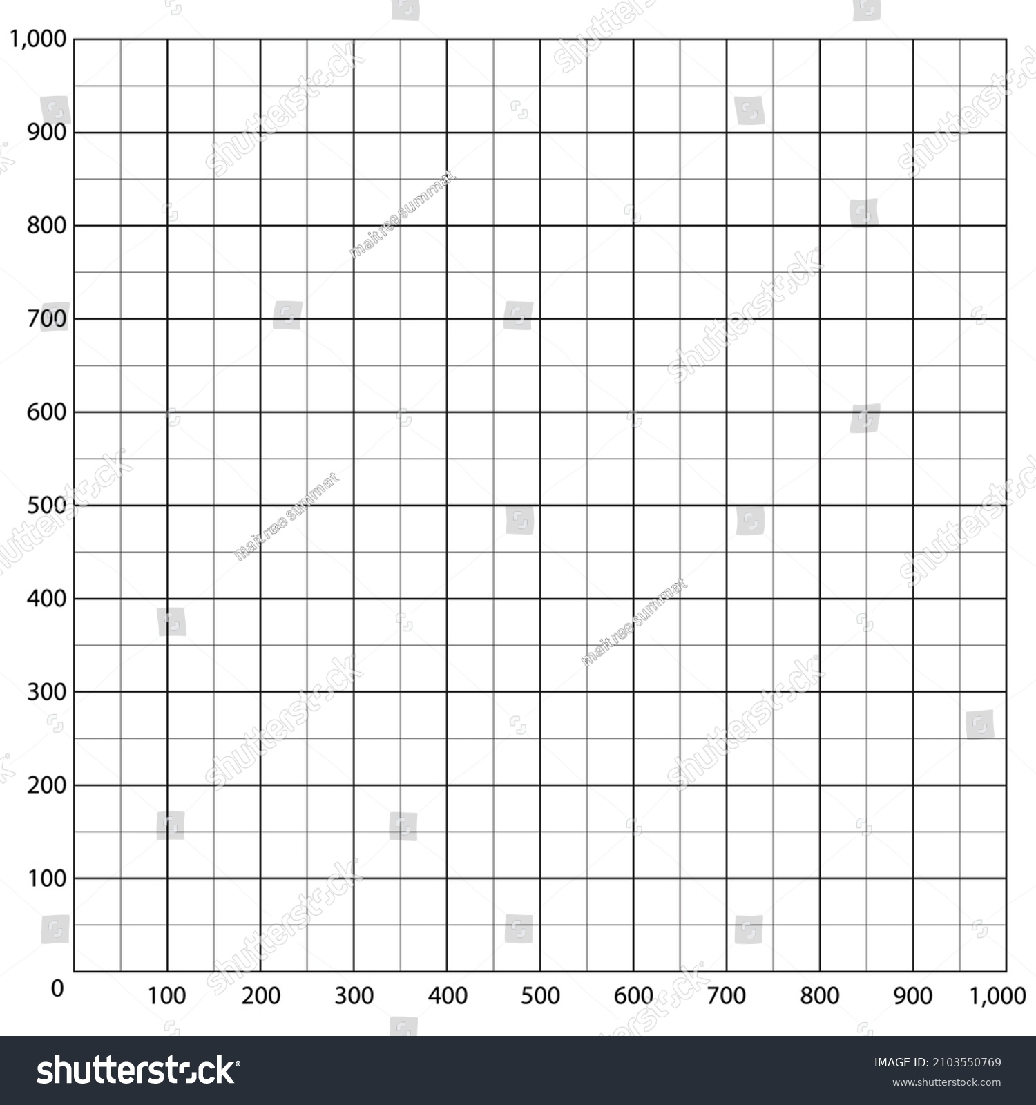 White Graph Paper Black Graph Lines Stock Vector Royalty Free 2103550769 Shutterstock