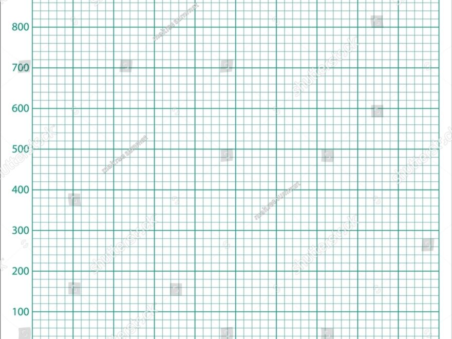 White Graph Paper Green Graph Lines Stock Vector Royalty Free 2110492925 Shutterstock