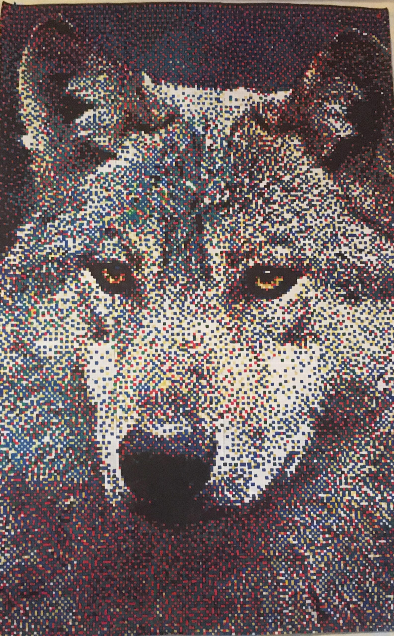 Graph Paper Puzzle Art