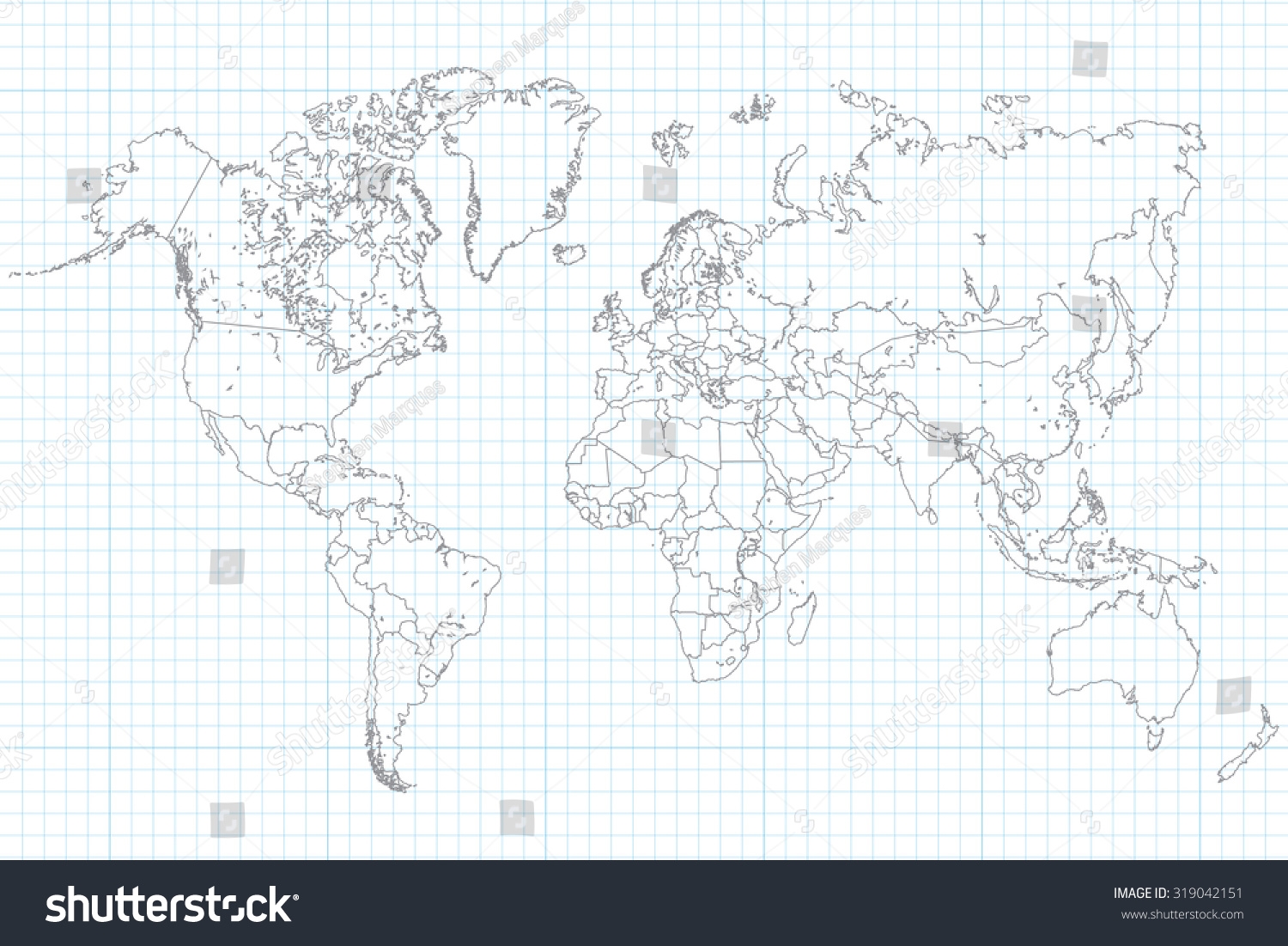 Map Sketch Graph Paper