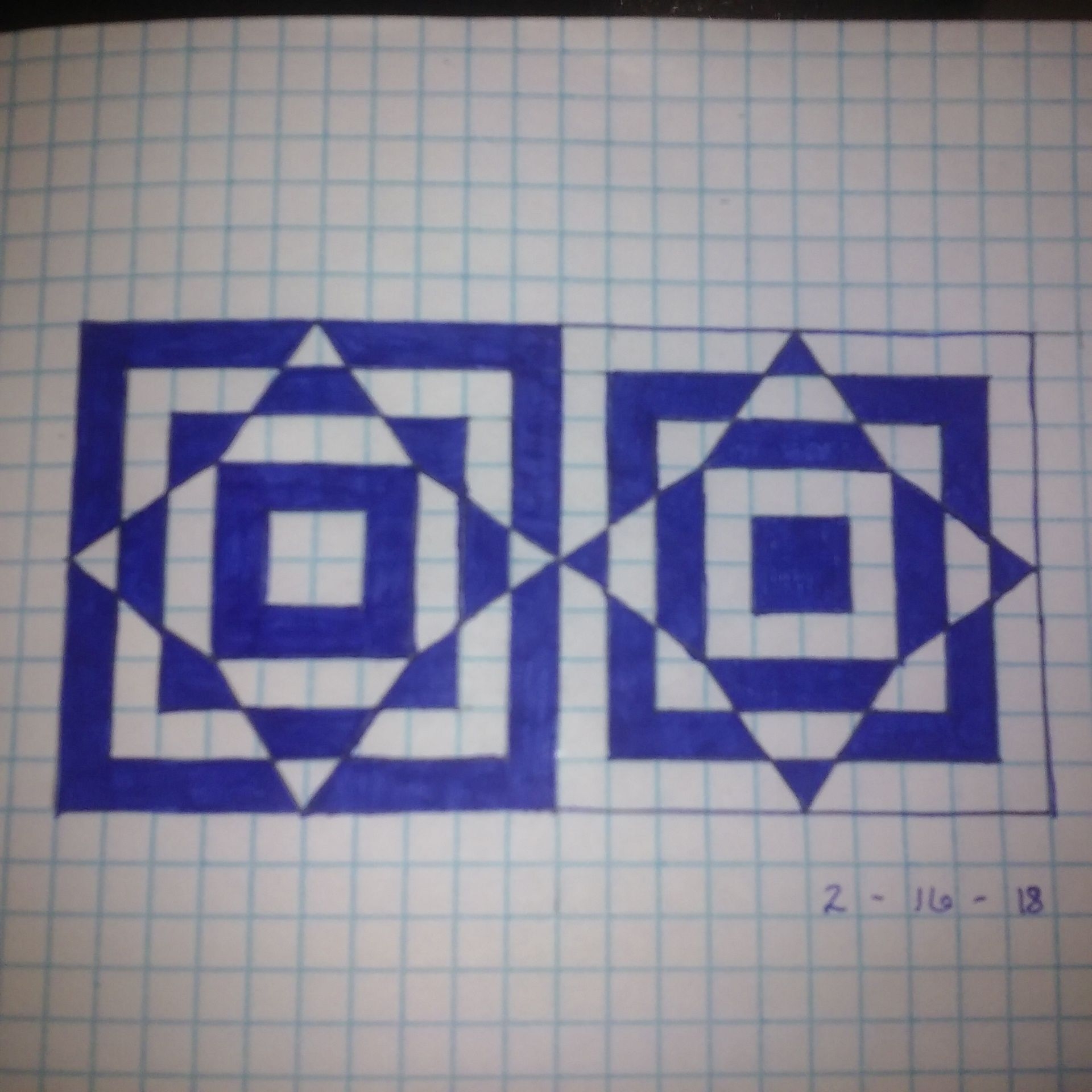 Patterns On Graph Paper
