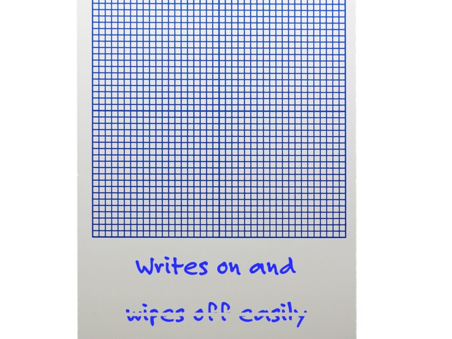 1 4 Graph Dry Erase Board 11 X 16 The Teachers Lounge