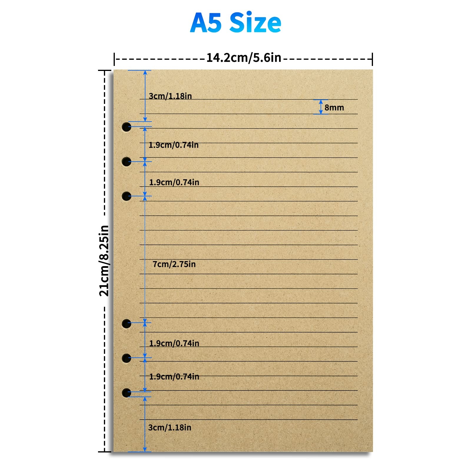 1 4 Inch Graph Paper A6 Grid Refill Paper A6 Graph Rule Paper Quad Rule Filler Paper 6 Hole Punched Loose Leaf Paper For 6 Ring Binders 80 Sheets 160 Pages 6 69 X 4 13 Inch Beige Graphing Paper 1 4 Inch Graph Paper A6 Grid Refill Paper A6 Graph Rule Paper Quad Rule Filler Paper 6 Hole Punched Loose Leaf Paper For 6 Ring Binders 80 Sheets 160 Pages 6 69 X 4 13 Inch Beige Graphing Paper