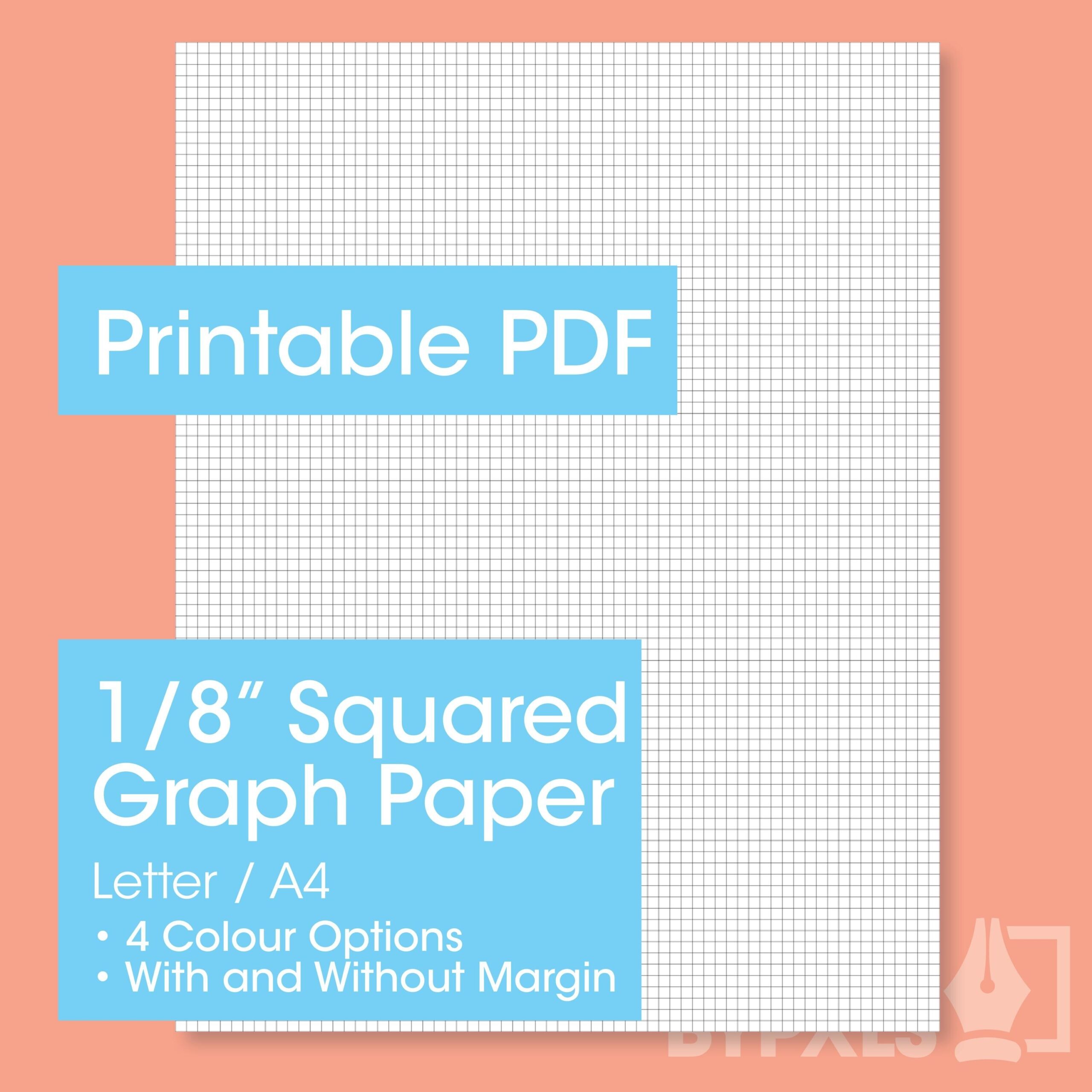 1 Inch Graph Paper Etsy
