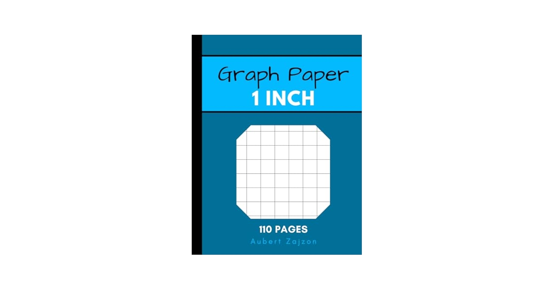 1 Inch Graph Paper Graph Paper 1 Inch Squares 1inch Graph Paper Notebook 1 Inch Graph Paper Sheets graph Paper 1 Inch Grid Zajzon Aubert Amazon Office Products