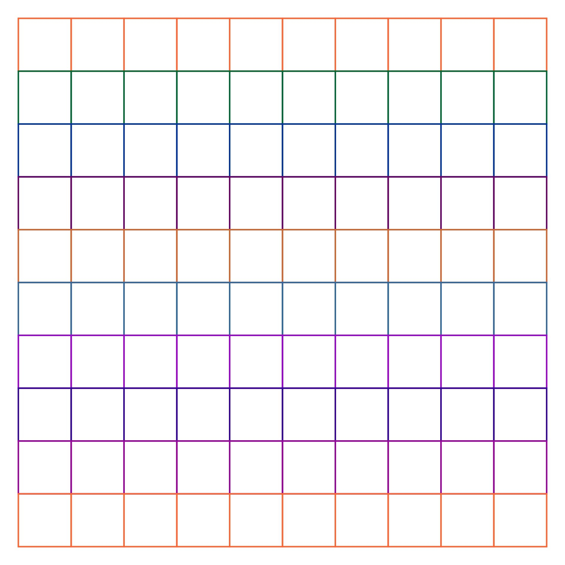 Printable Graph Papers With 10x10