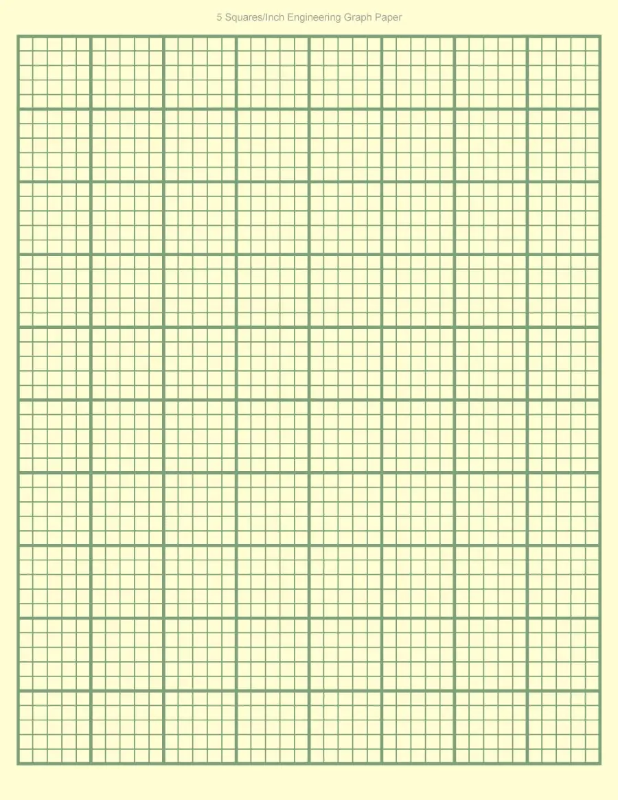 Free Printable Graphing Paper Template