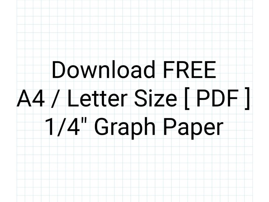 14 Free Printable Graph Paper Templates PDF