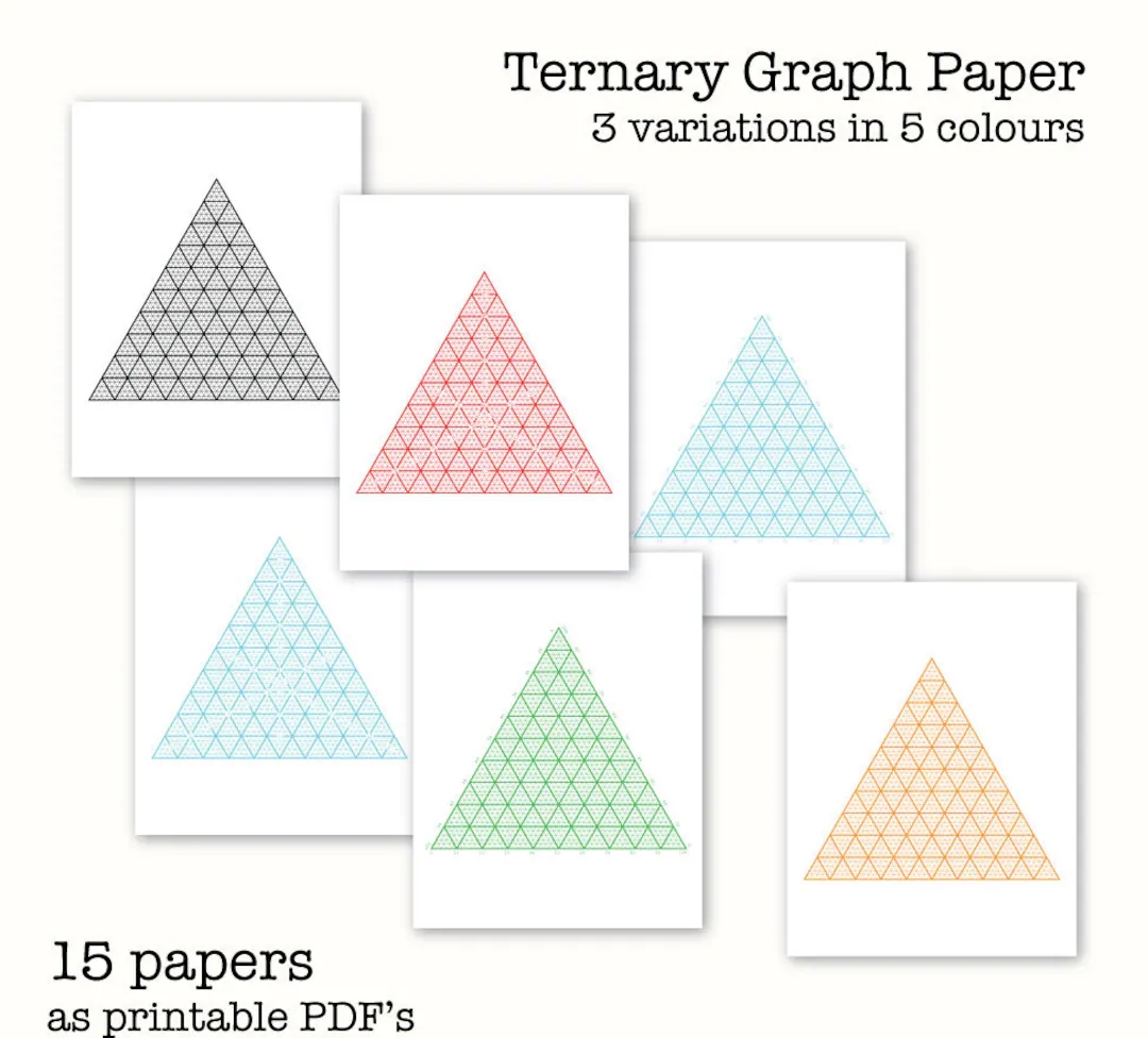 Triangular Graph Paper Printable