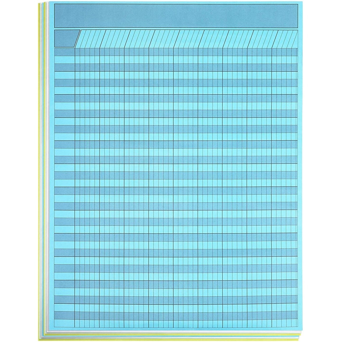 Printable 3-Cycle Semi-Log Graph Paper