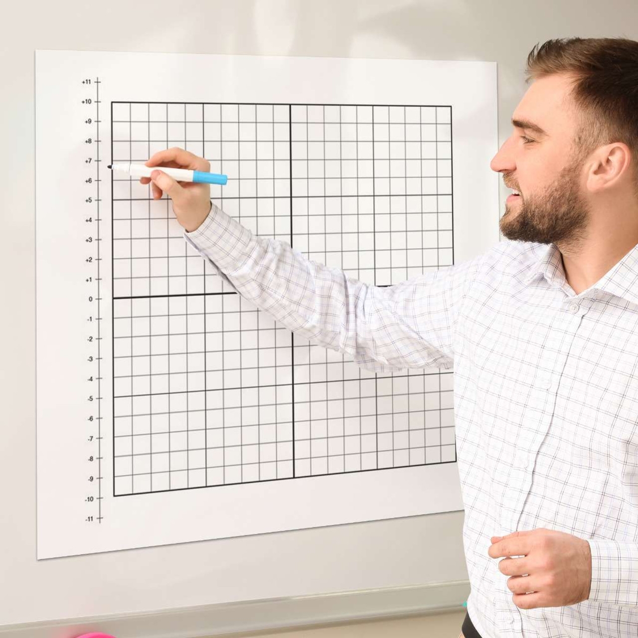 Graph Paper With Axis And Numbers