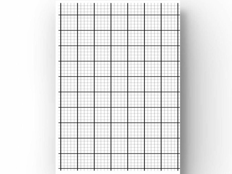 20 5 Mm Graph Paper A4 Loose Leaf 100 Sheet Pack Worksheets Library