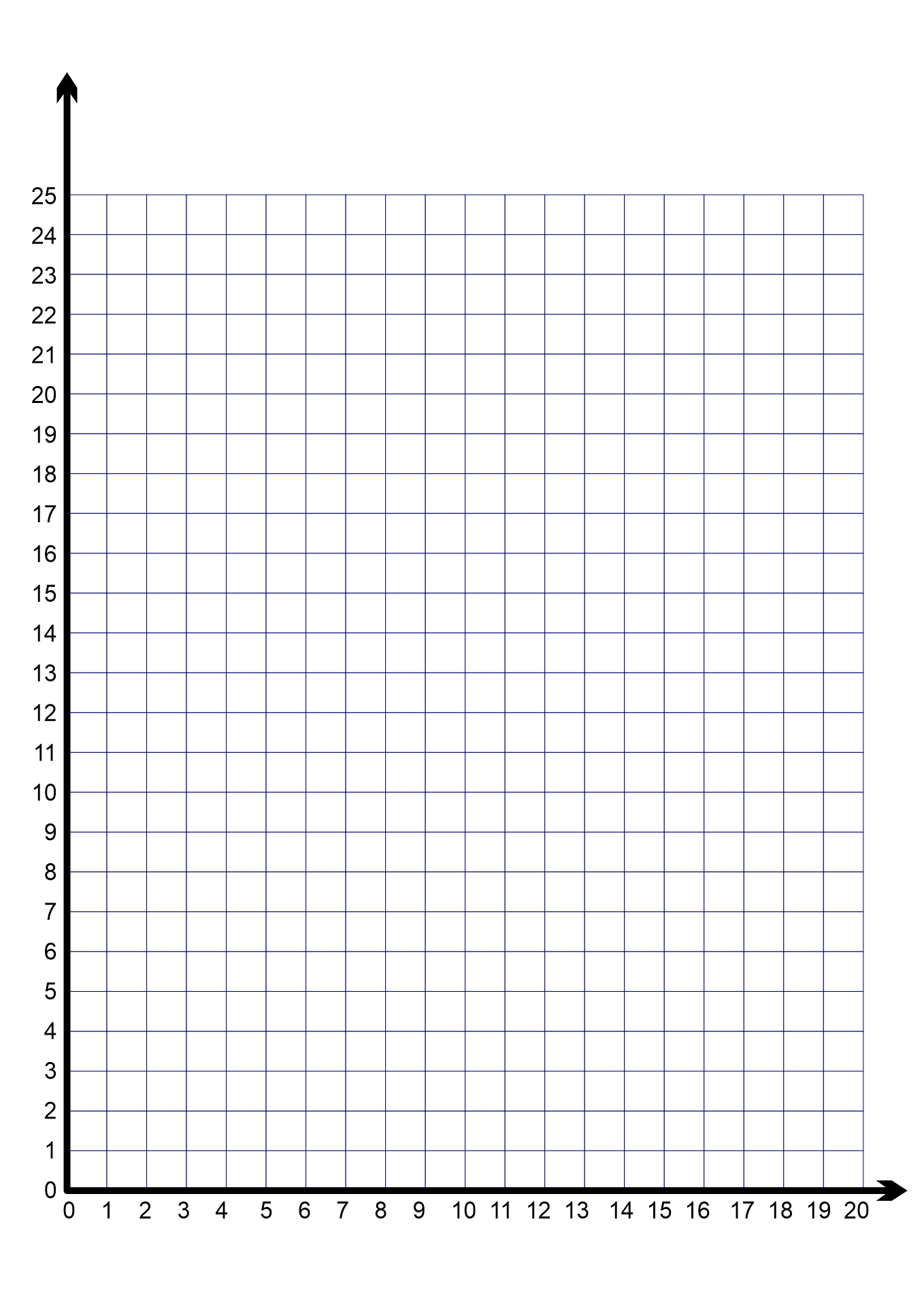 Graph Paper 20 X 20 Printable Calendar