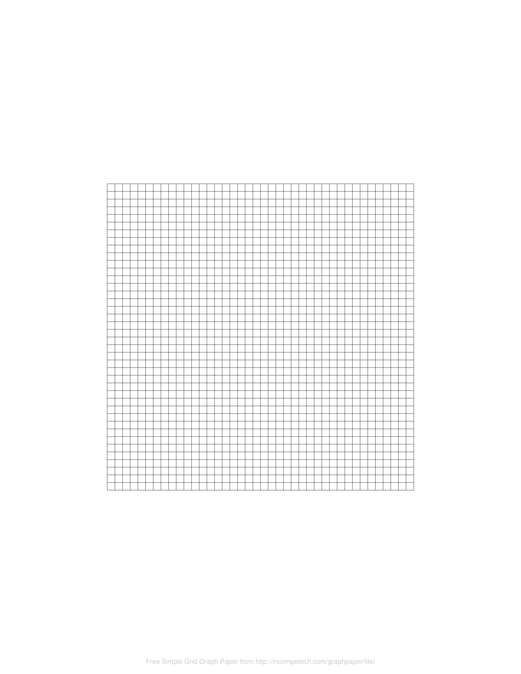 25 X 25 Graph Paper Blank Template Printable Worksheets Library