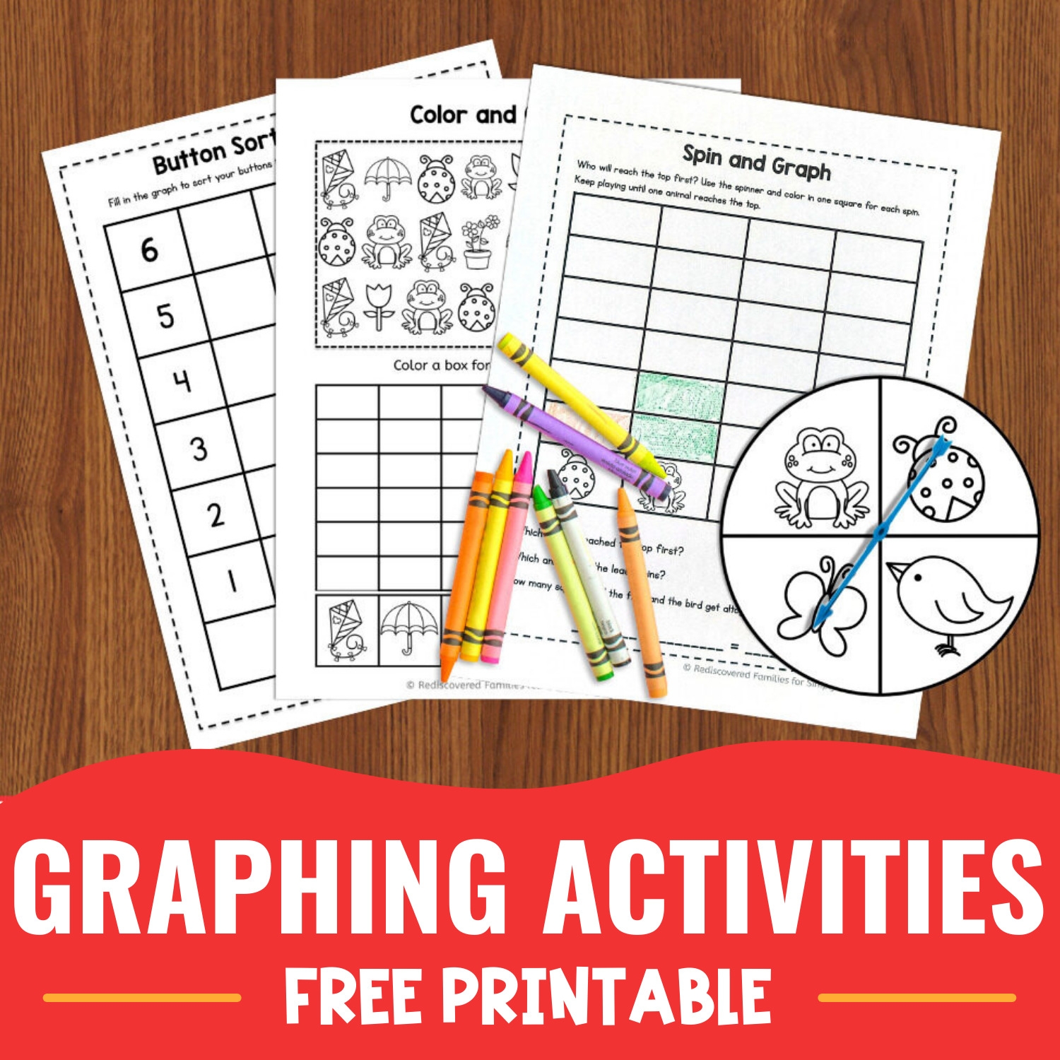 3 Easy Graphing Activities For Kindergarten Simply Kinder Worksheets Library