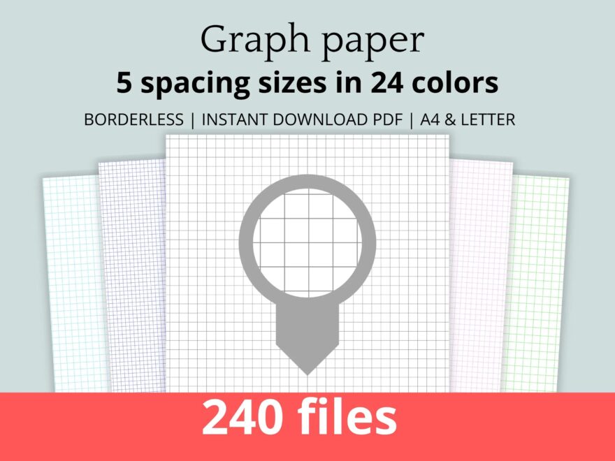 4mm Graph Paper Etsy