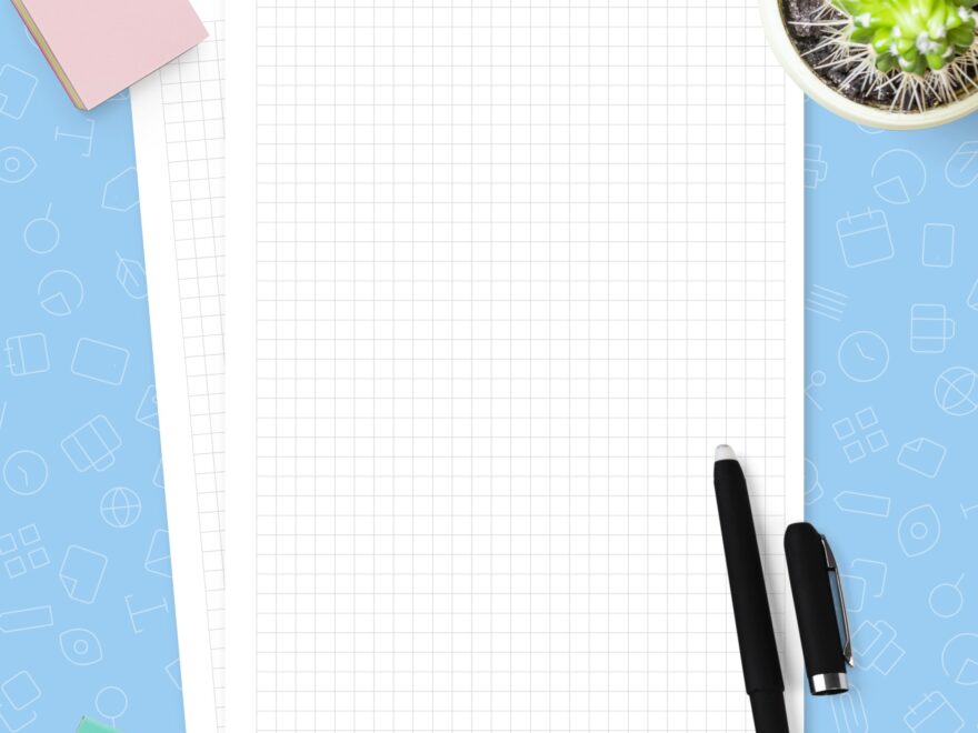 5mm Graph Paper Printable Template Printable PDF