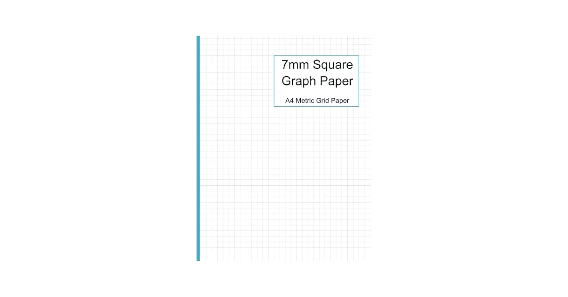 7mm Square Graph Paper A4 Metric Grid Paper 8 5 X 11 Press Blue Jay 9798452892342 Amazon Books