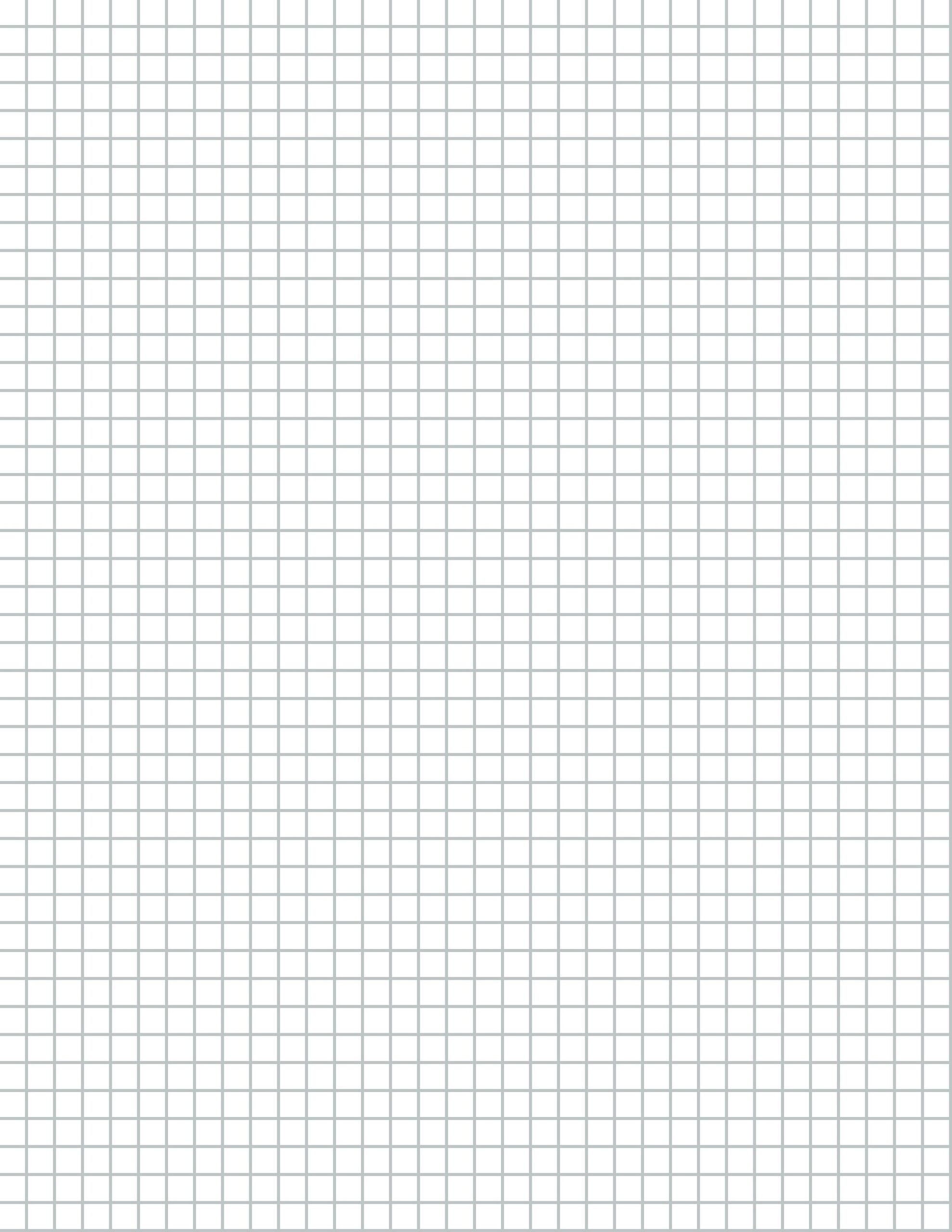 8 5x11 Graph Paper 25 Inch Digital File Etsy
